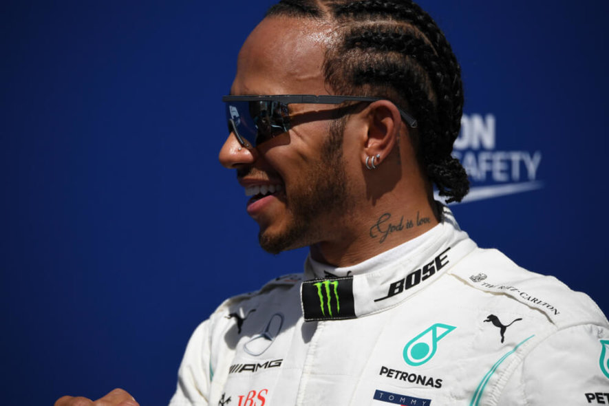 Lewis Hamilton jeździ w Formule 1 dla Mercedesa